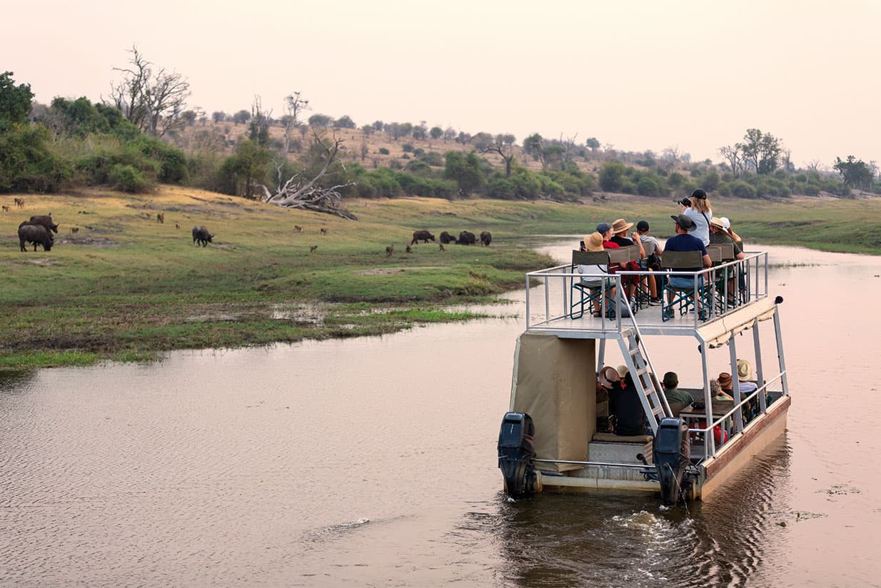 Cruising Chobe River