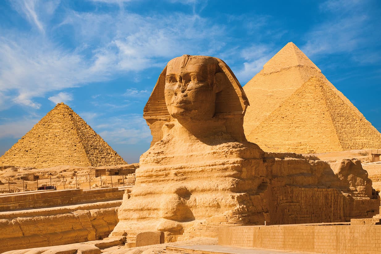Meeting an icon: The Pyramids of Giza