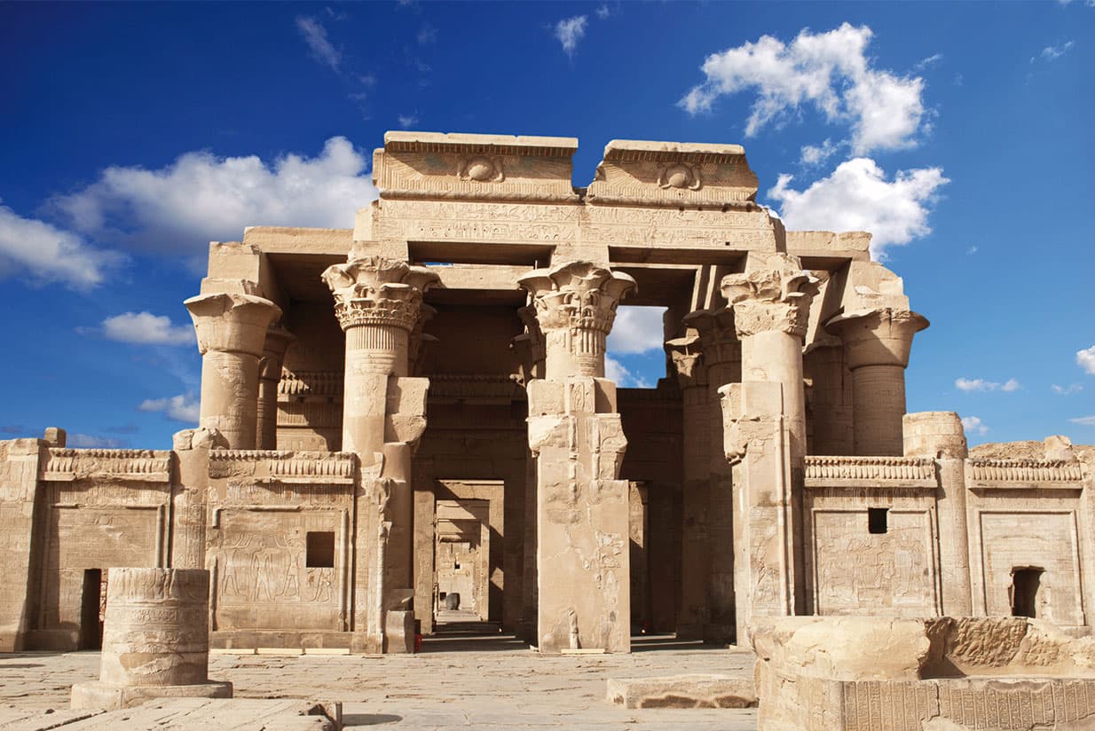 Soul-searching in the Temple of Kom Ombo