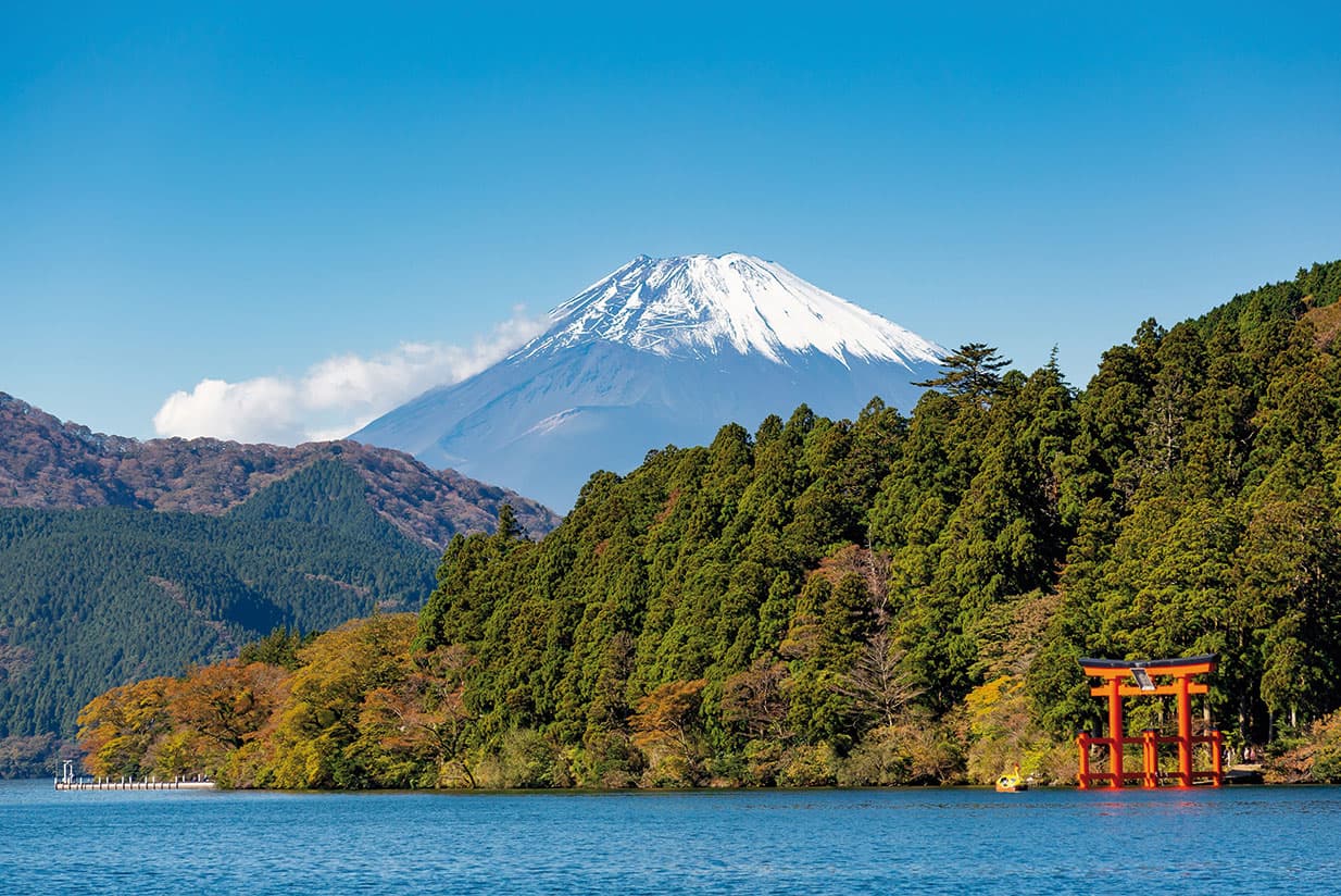 Riding sky high at Hakone