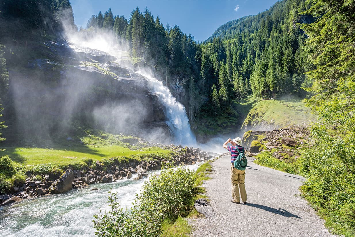 Visit Europe's highest falls