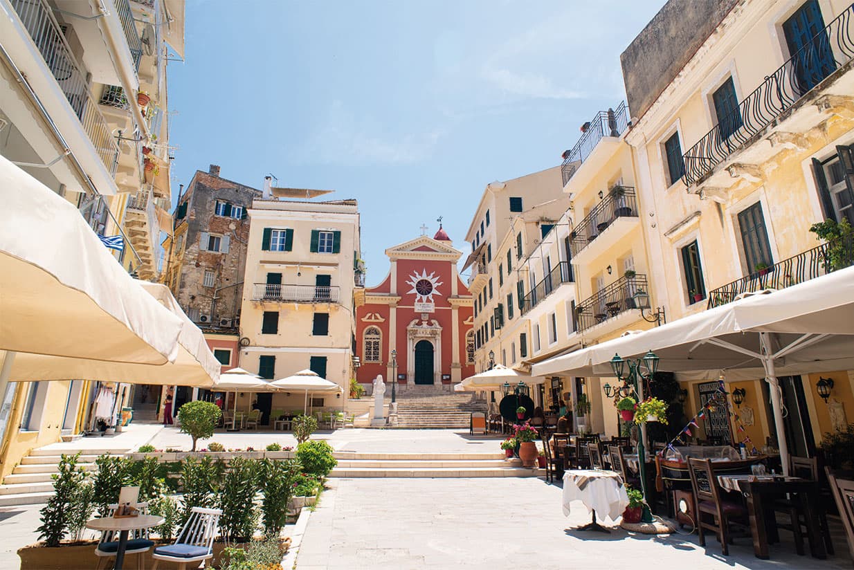 A walk through Corfu Old Town