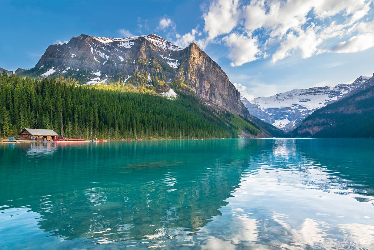Soak in Lake Louise's picture-perfect views