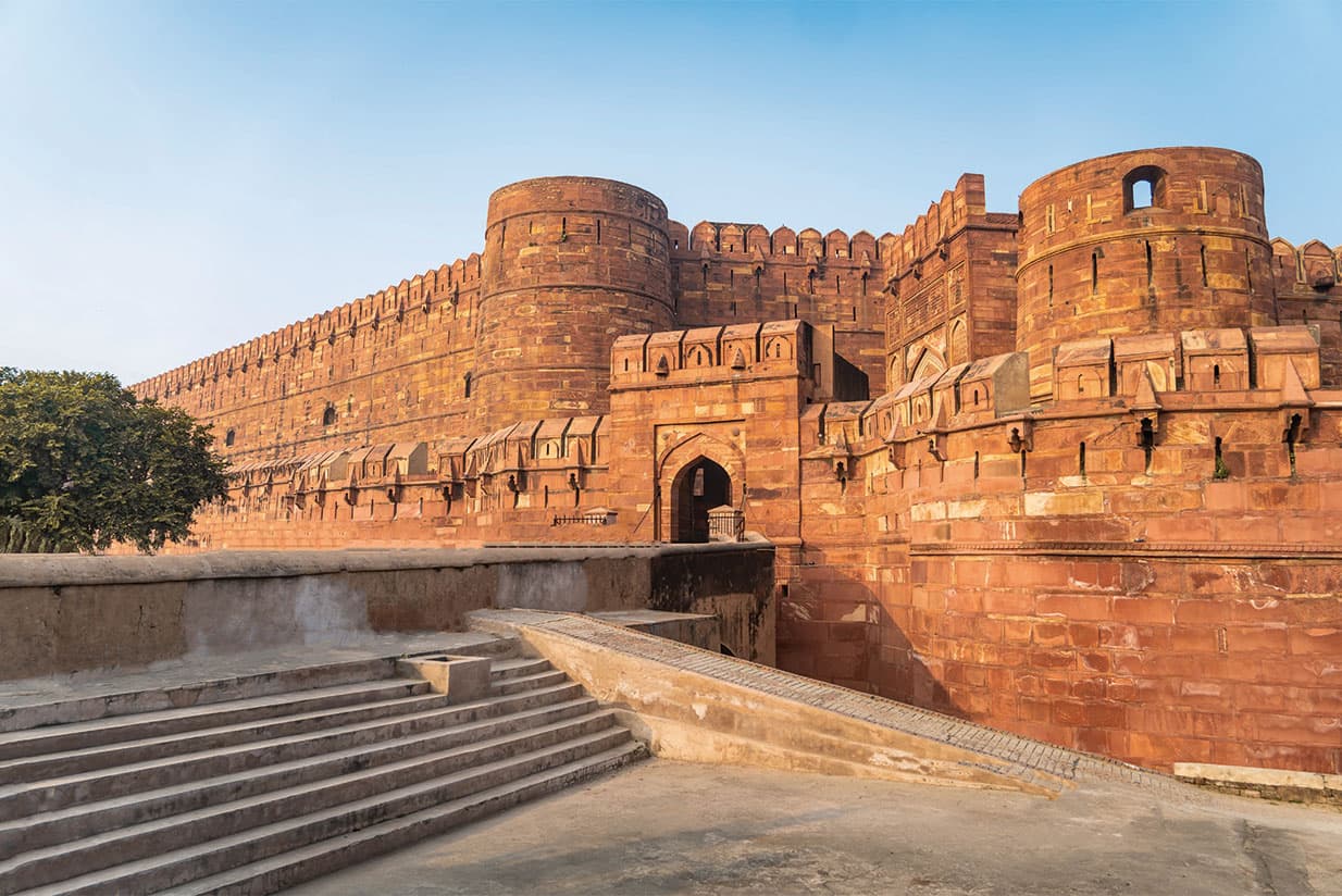 Feel like royalty at Agra Fort